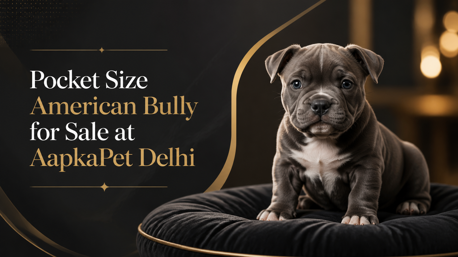 Pocket Size American Bully in Delhi: What to Check Before You Choose