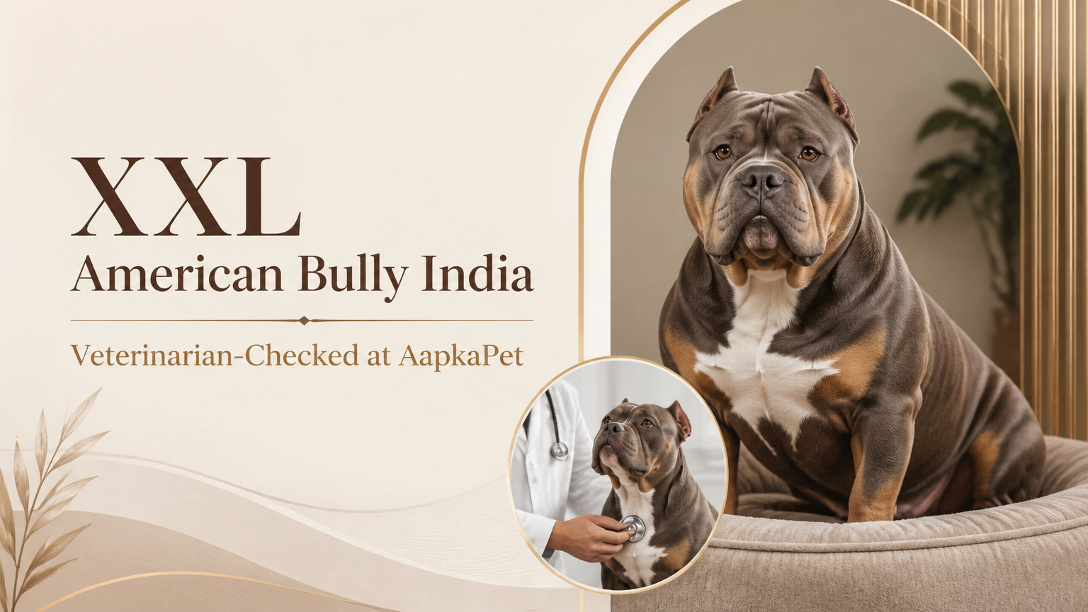 XXL American Bully India | Veterinarian-Checked at AapkaPet